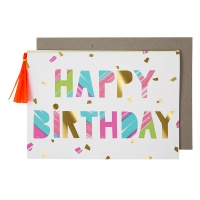 Happy Birthday Card By Meri Meri